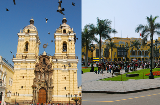 Centro, Lima, Convento San Francisco, Plaza de Armas